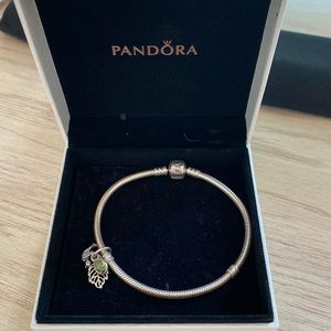 7.5” Pandora moments snake chain bracelet